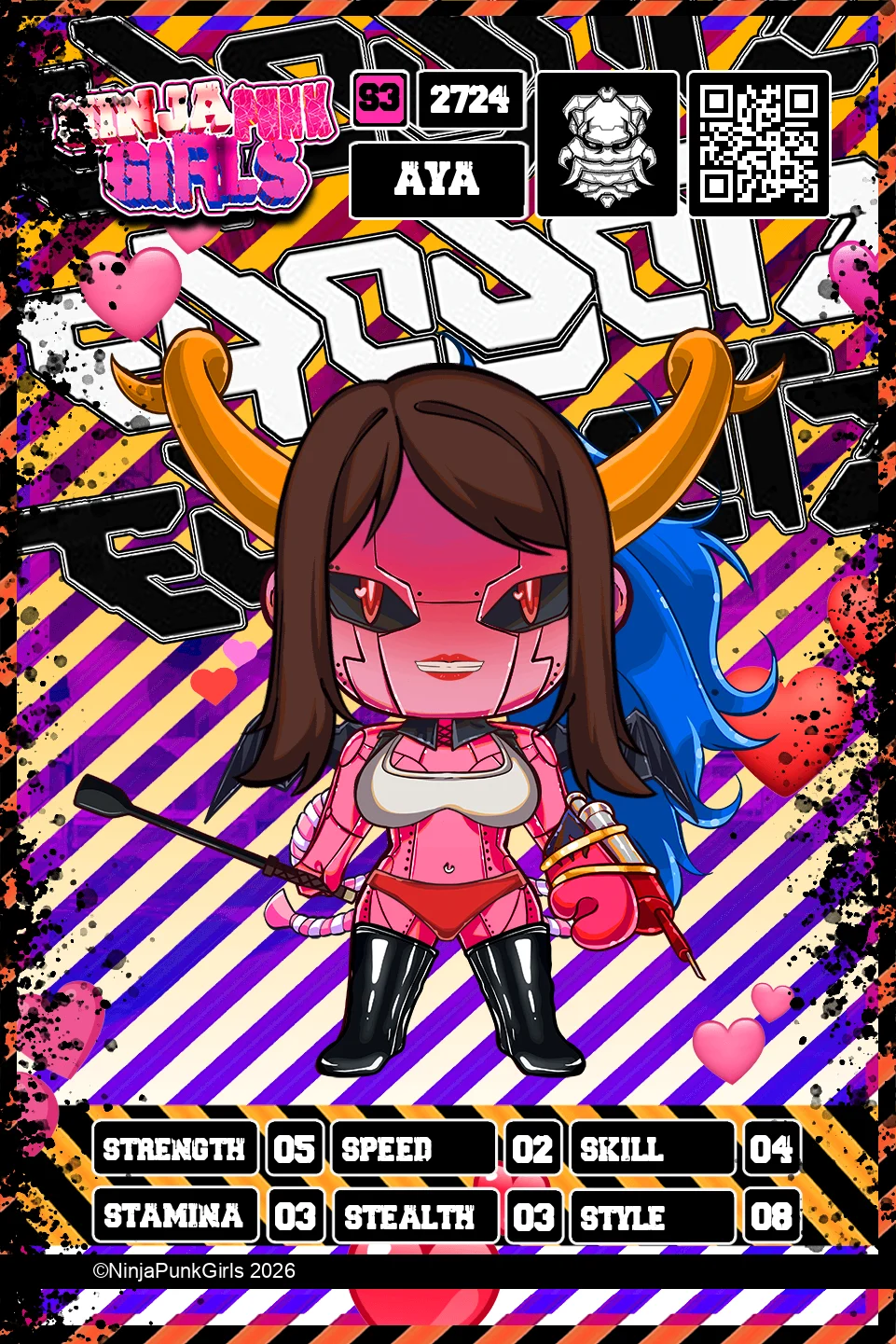 Rebuilt card #2724 Aya