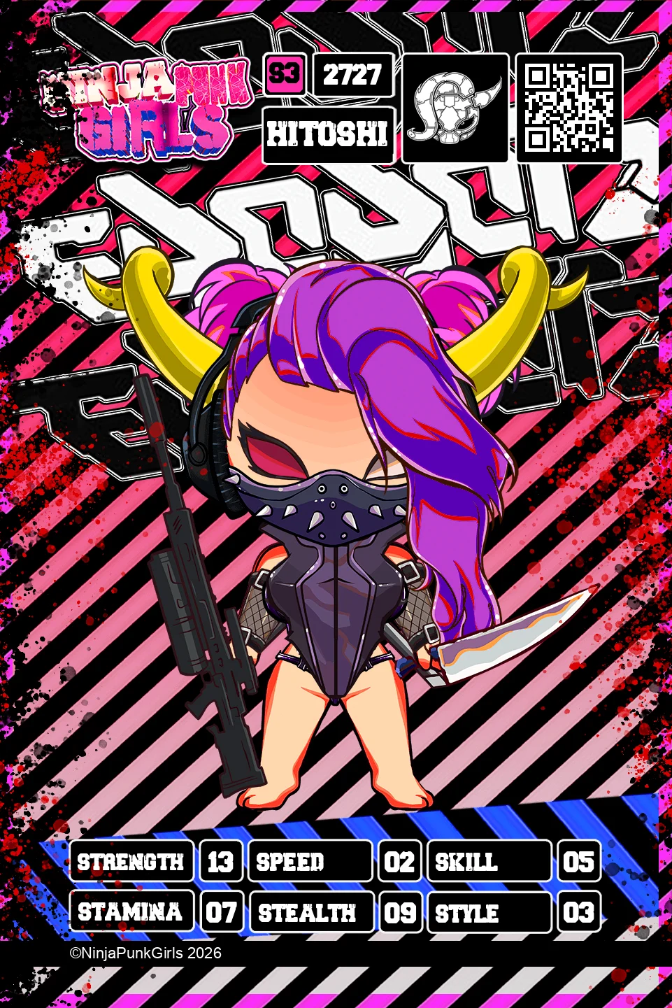 Rebuilt card #2727 Hitoshi