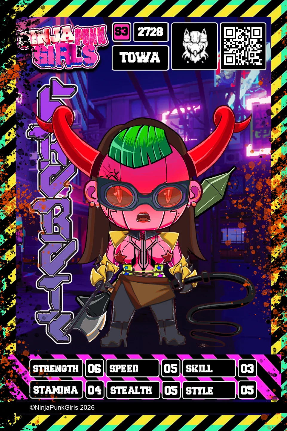 Rebuilt card #2728 Towa