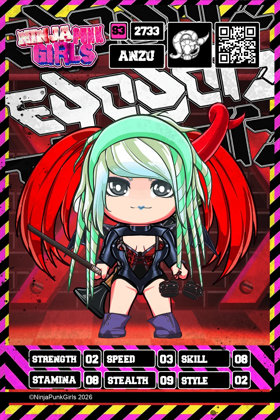 Rebuilt card #2733 Anzu