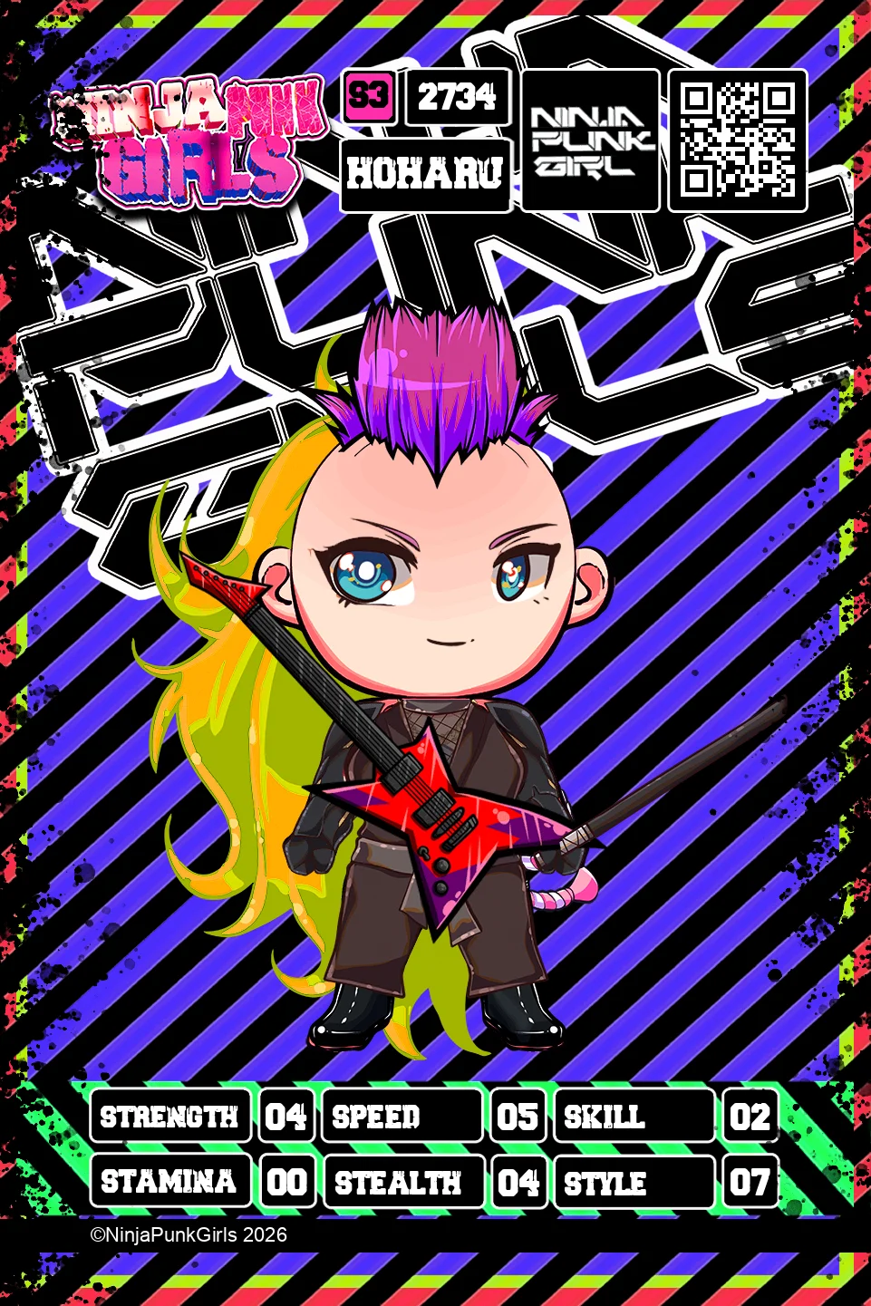 Rebuilt card #2734 Hoharu