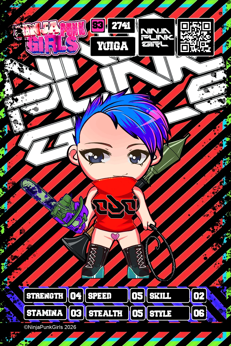 Rebuilt card #2741 Yuiga