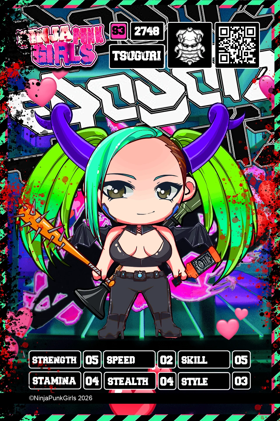 Rebuilt card #2748 Tsuguri