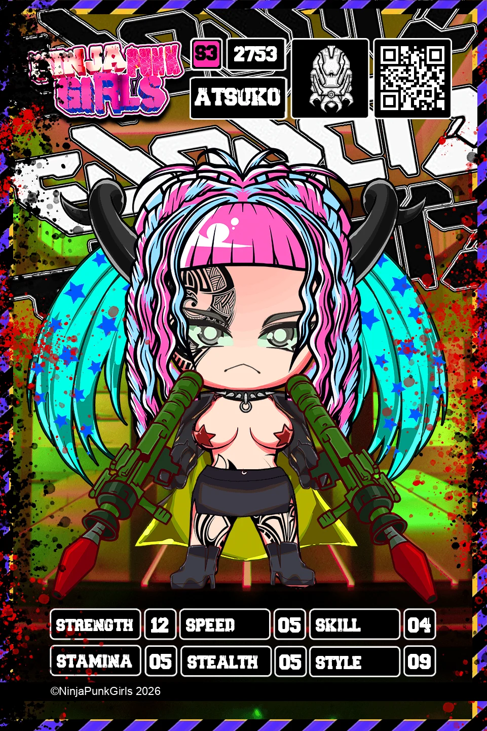 Rebuilt card #2753 Atsuko