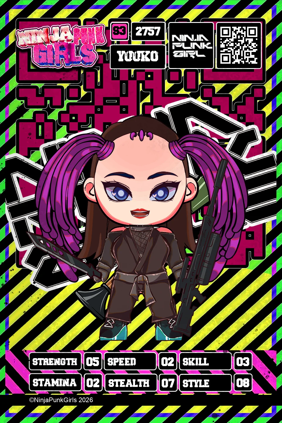 Rebuilt card #2757 Yuuko