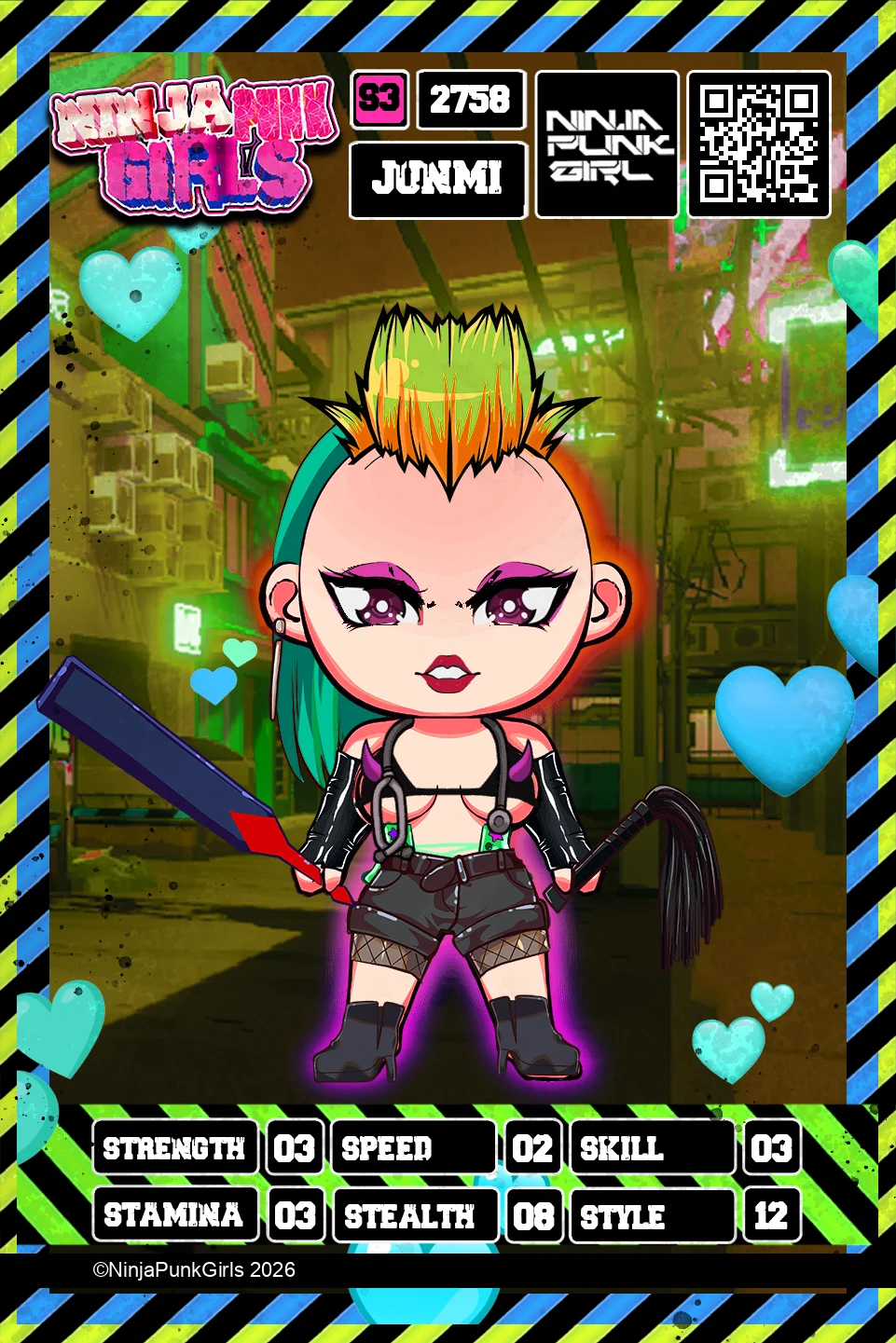Rebuilt card #2758 Junmi