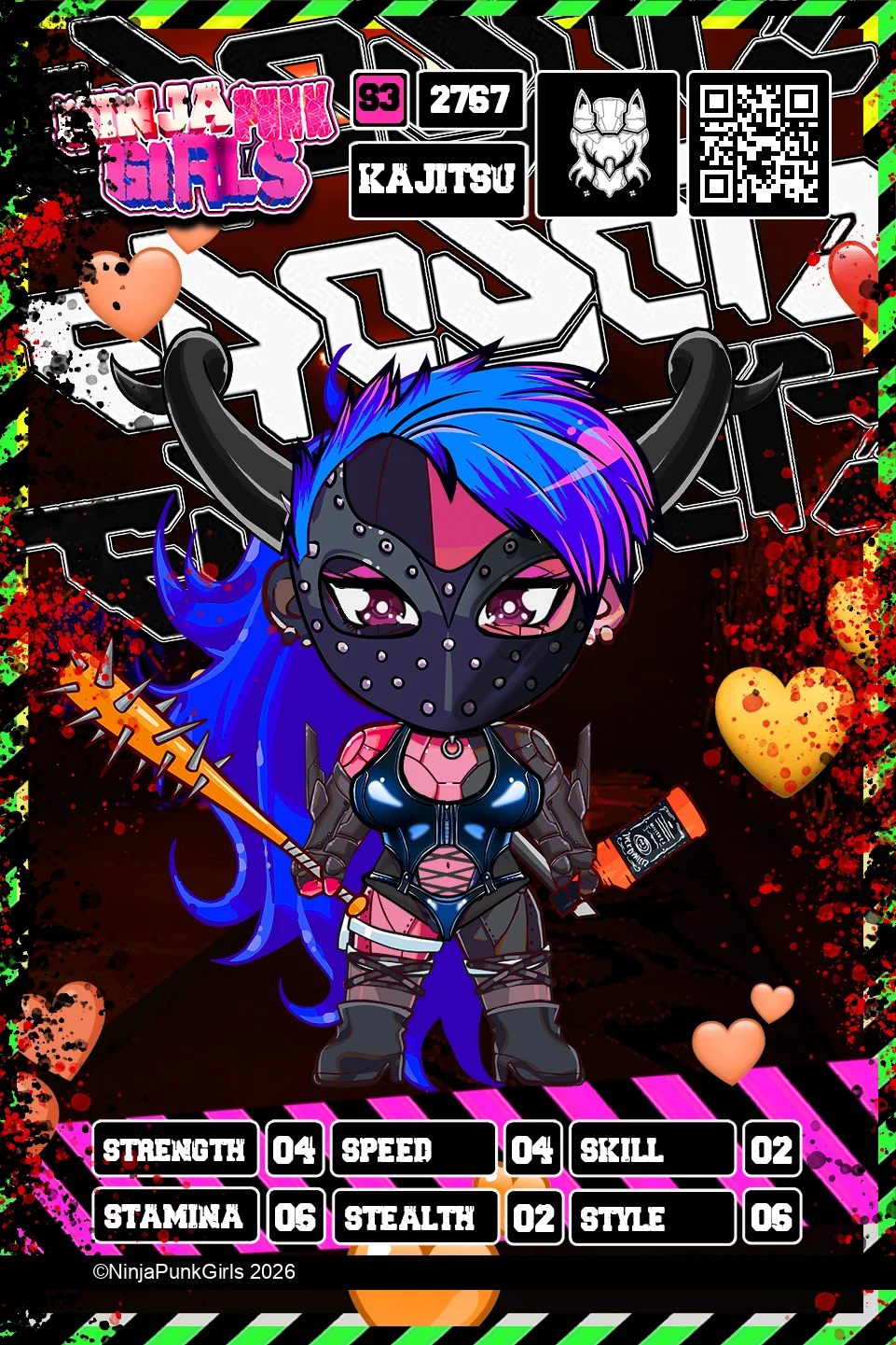 Rebuilt card #2767 Kajitsu