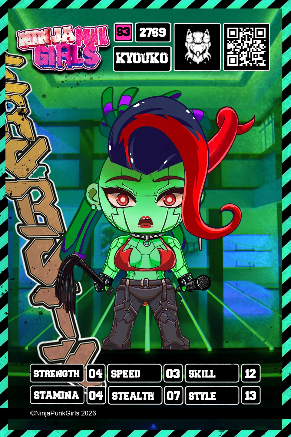 Rebuilt card #2769 Kyouko