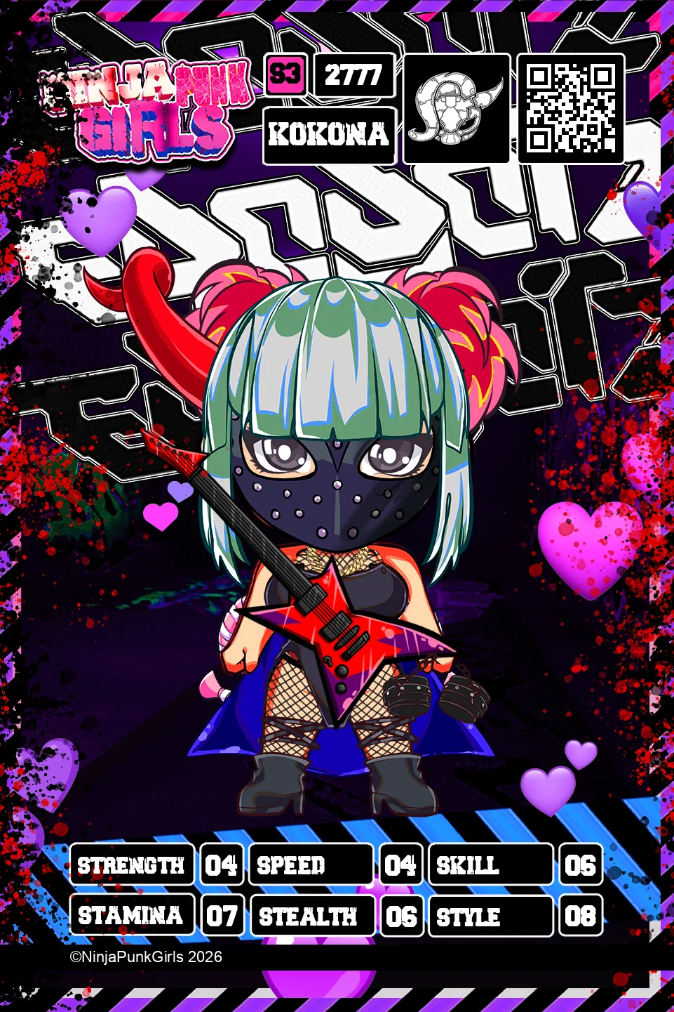 Rebuilt card #2777 Kokona
