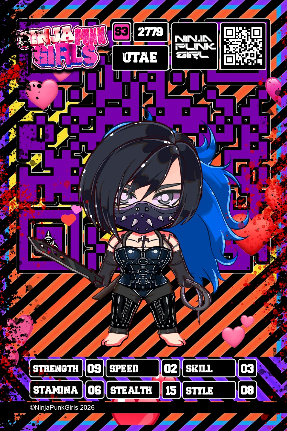 Rebuilt card #2779 Utae