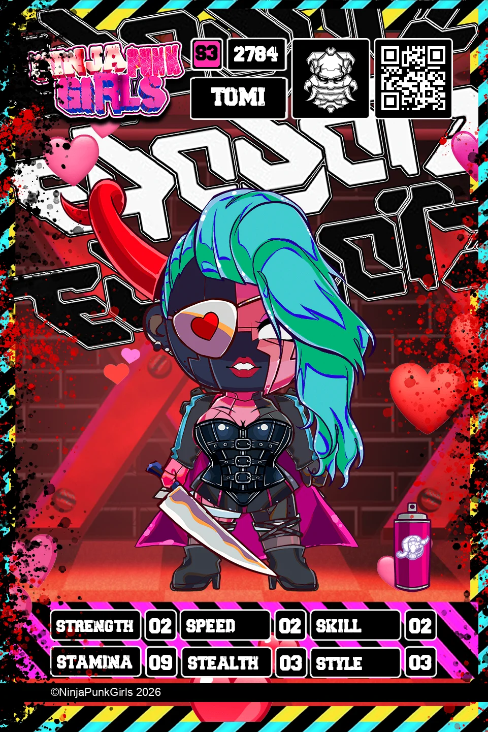 Rebuilt card #2784 Tomi