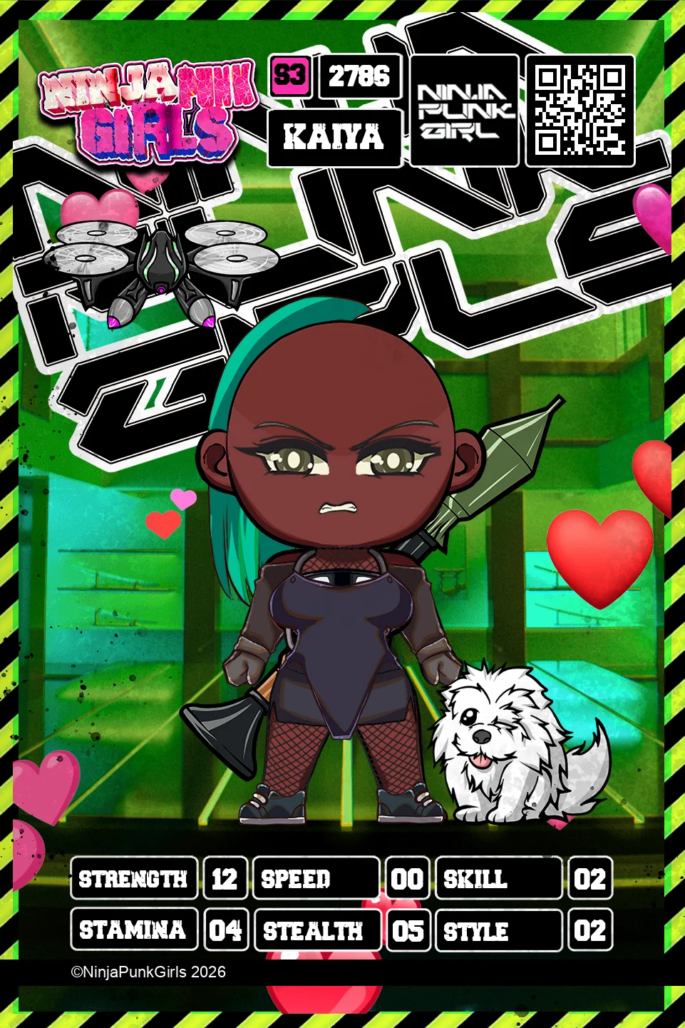 Rebuilt card #2786 Kaiya