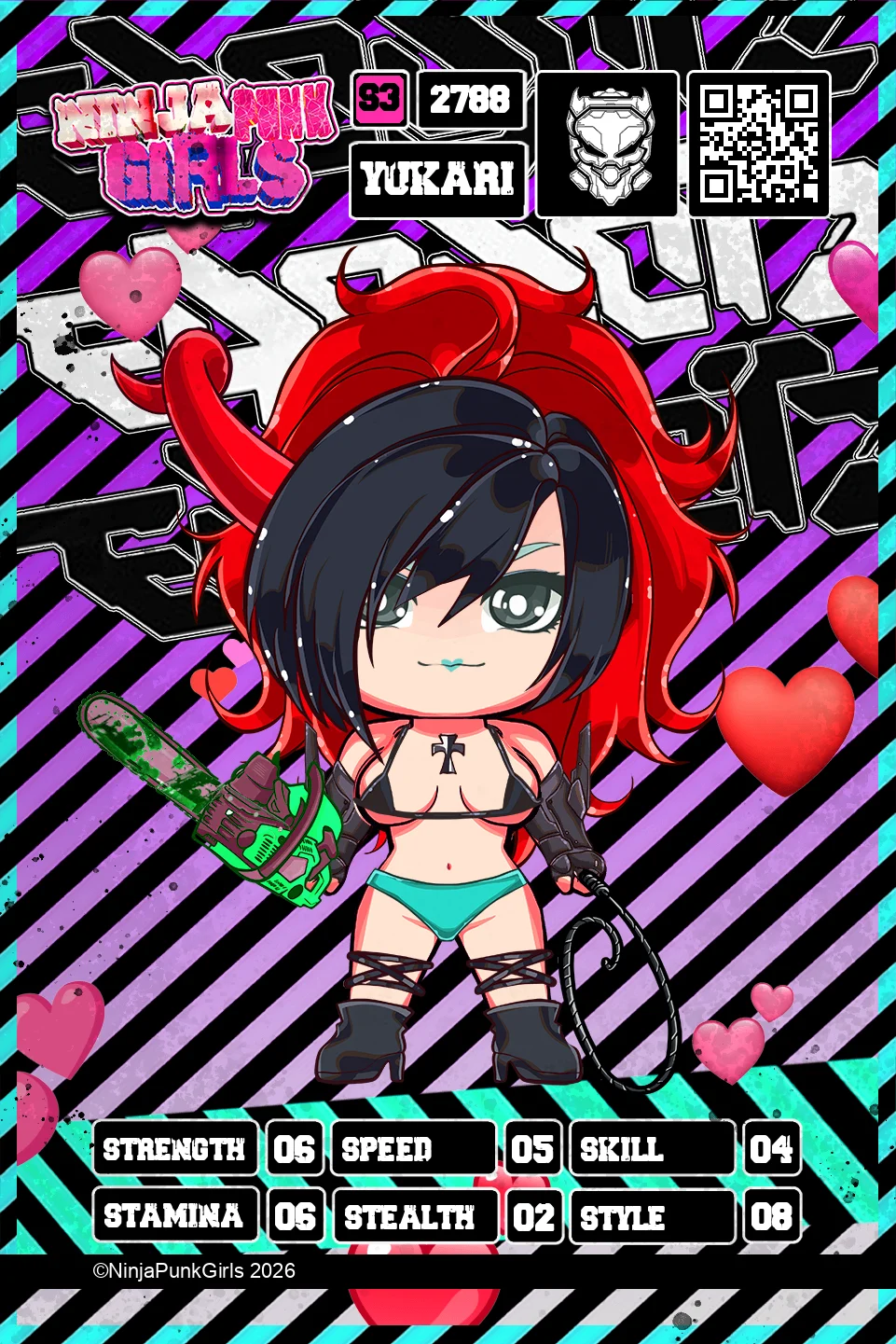 Rebuilt card #2788 Yukari