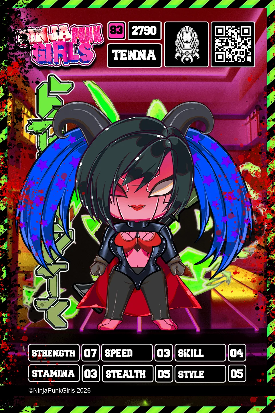 Rebuilt card #2790 Tenna