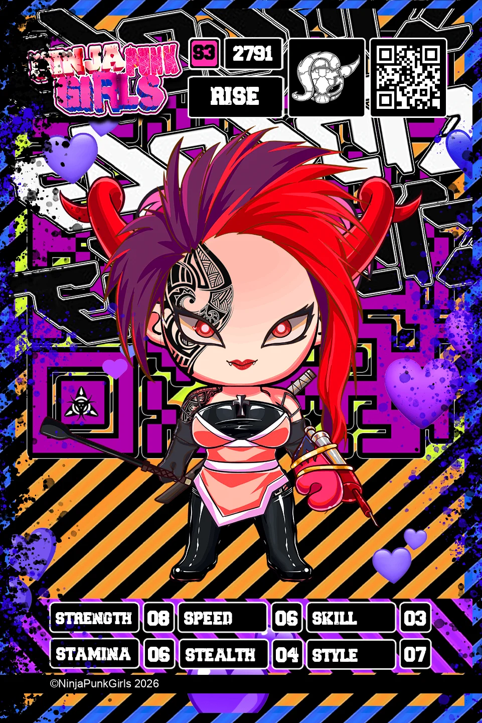 Rebuilt card #2791 Rise