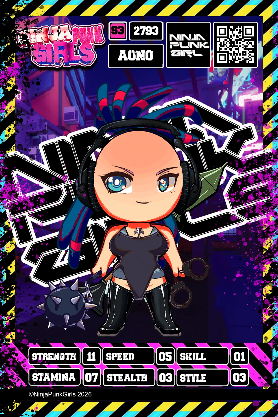 Rebuilt card #2793 Aono