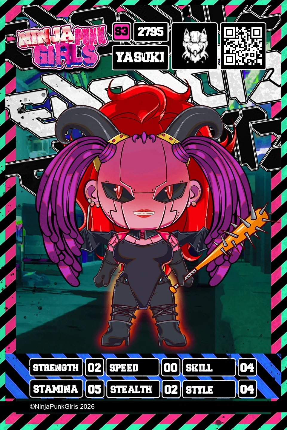 Rebuilt card #2795 Yasuki