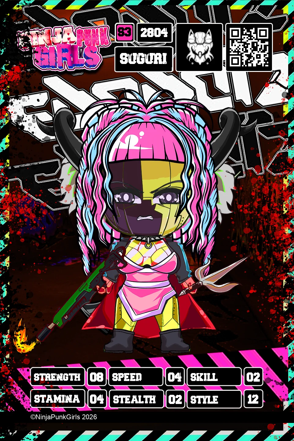 Rebuilt card #2804 Suguri
