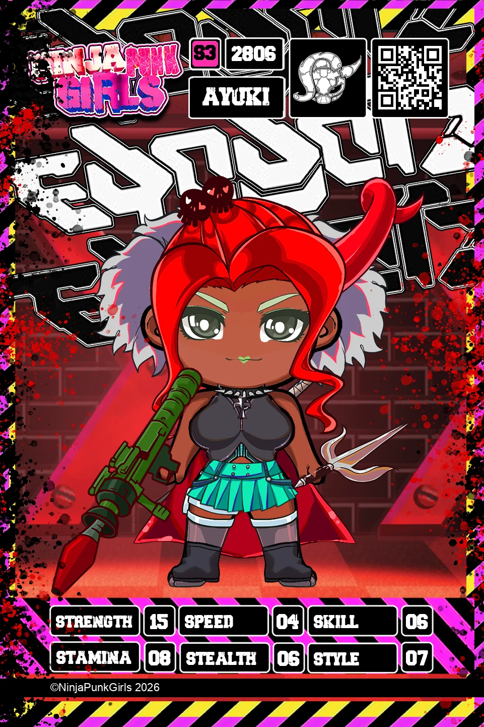 Rebuilt card #2806 Ayuki