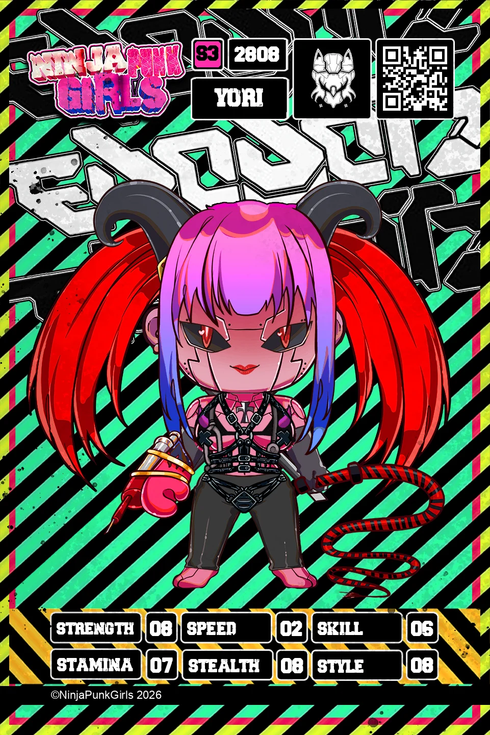 Rebuilt card #2808 Yori