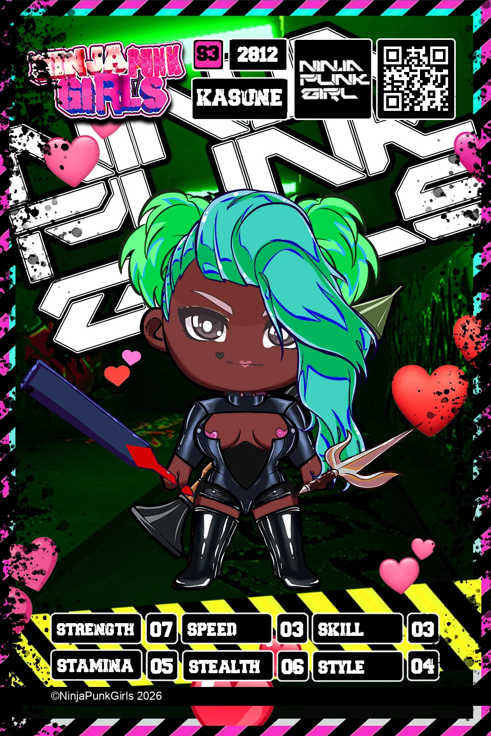 Rebuilt card #2812 Kasune
