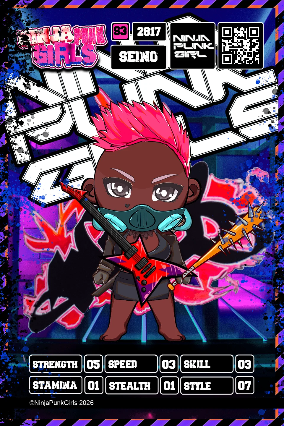 Rebuilt card #2817 Seino