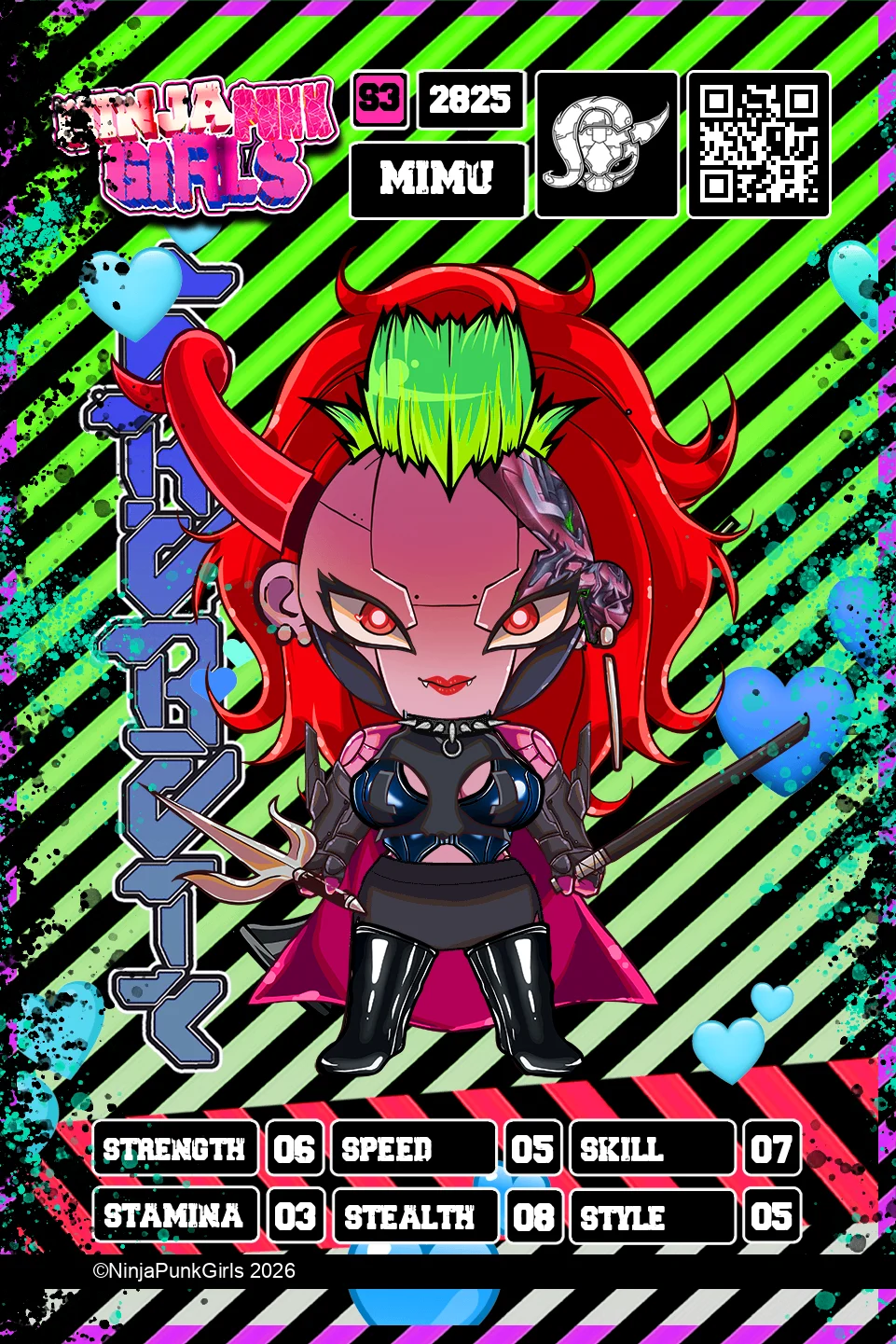 Rebuilt card #2825 Mimu