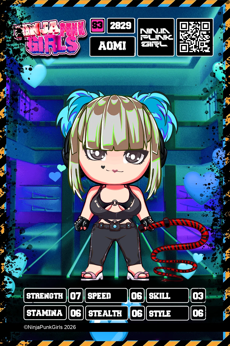 Rebuilt card #2829 Aomi