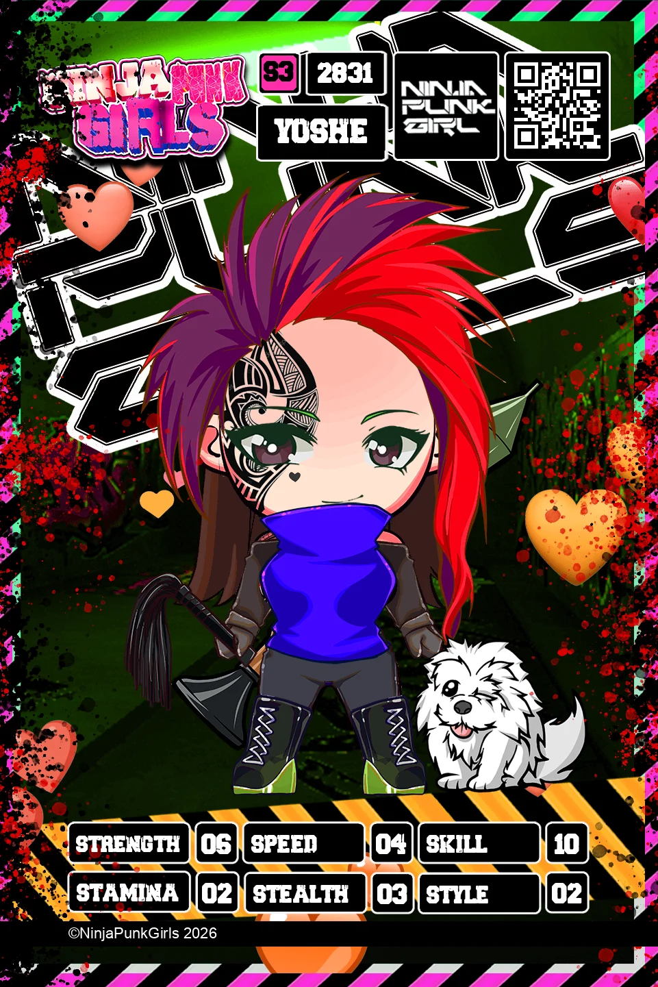 Rebuilt card #2831 Yoshe