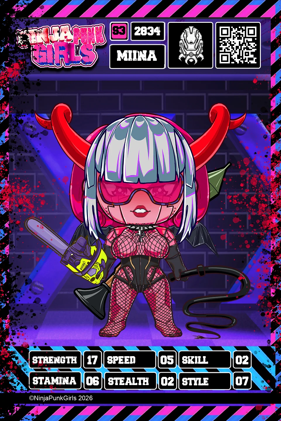 Rebuilt card #2834 Miina