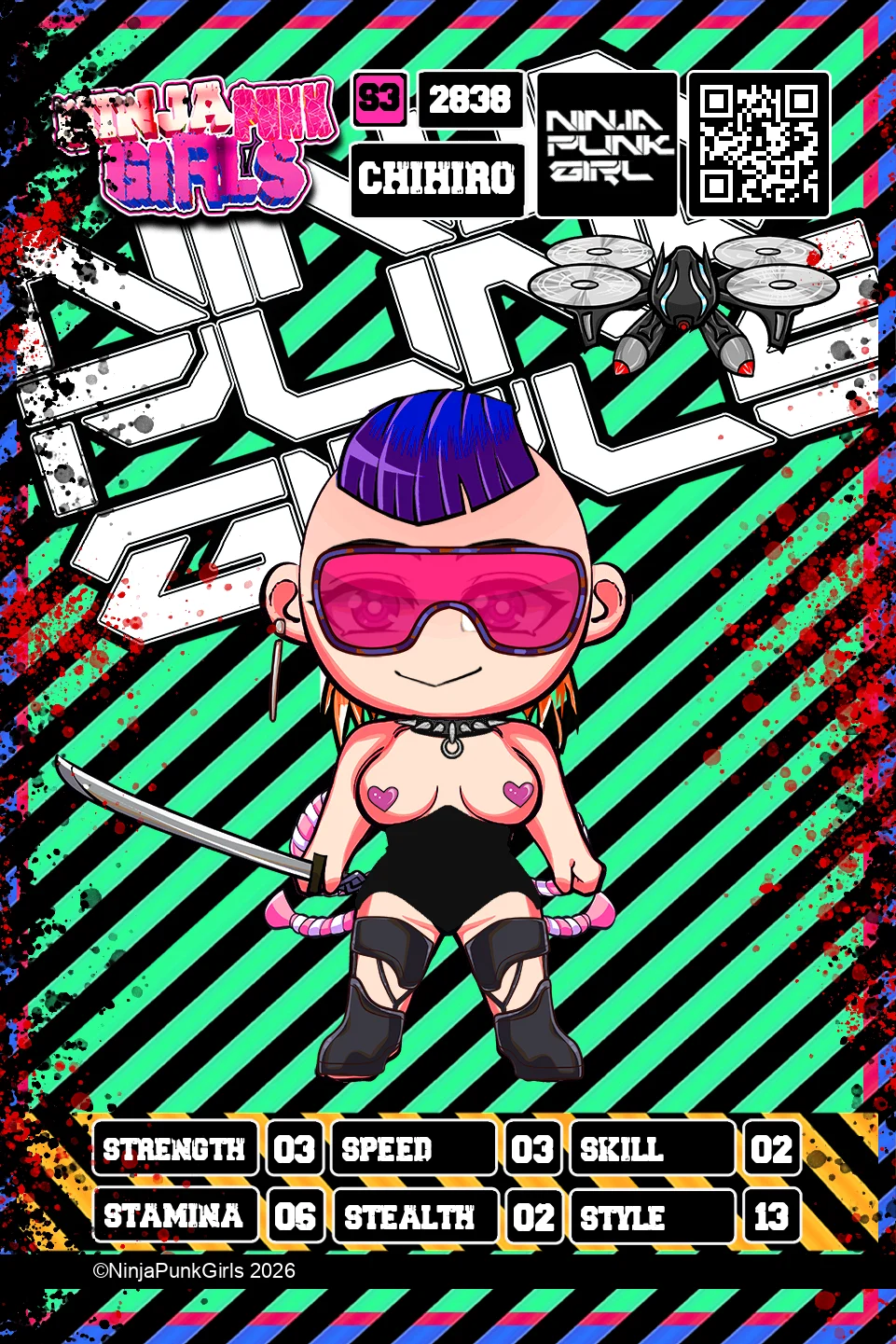 Rebuilt card #2838 Chihiro
