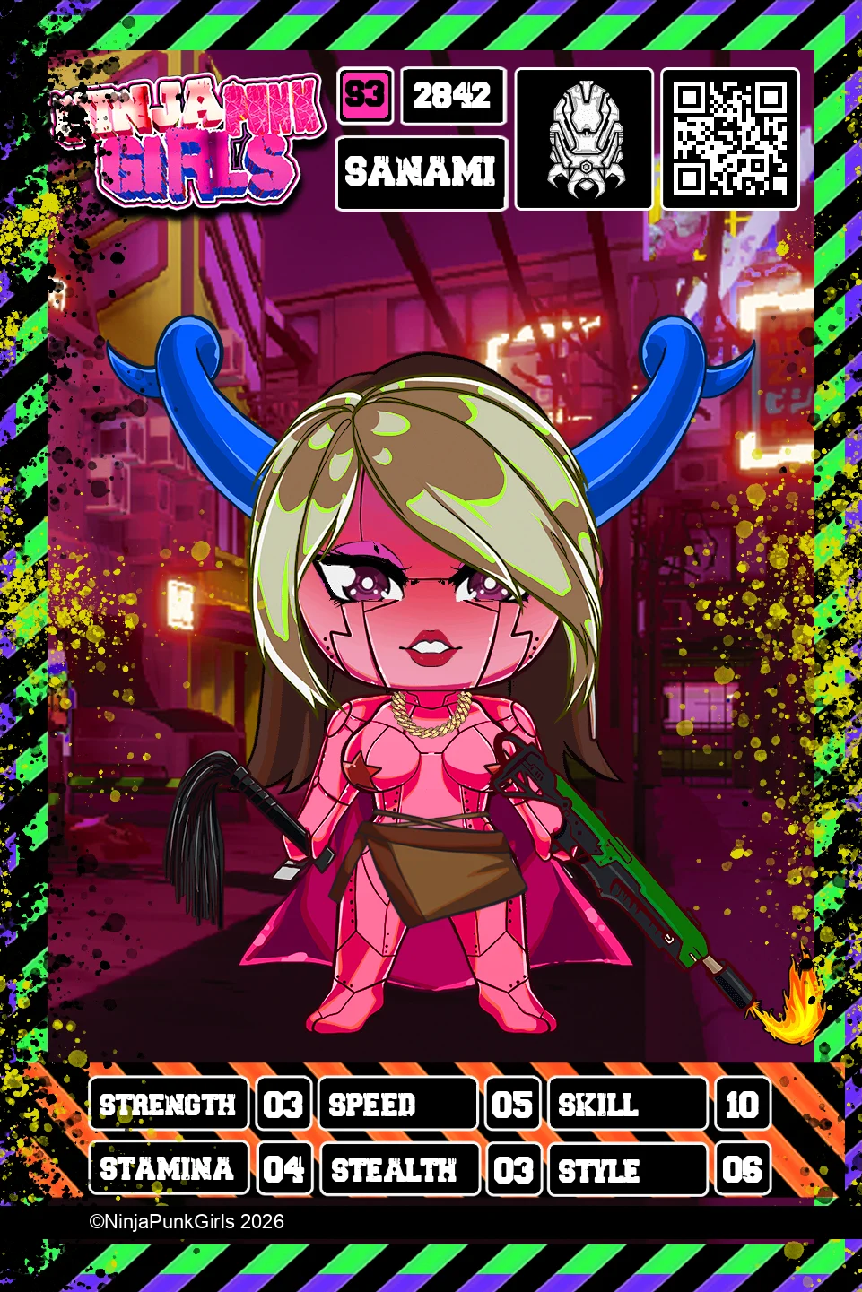 Rebuilt card #2842 Sanami