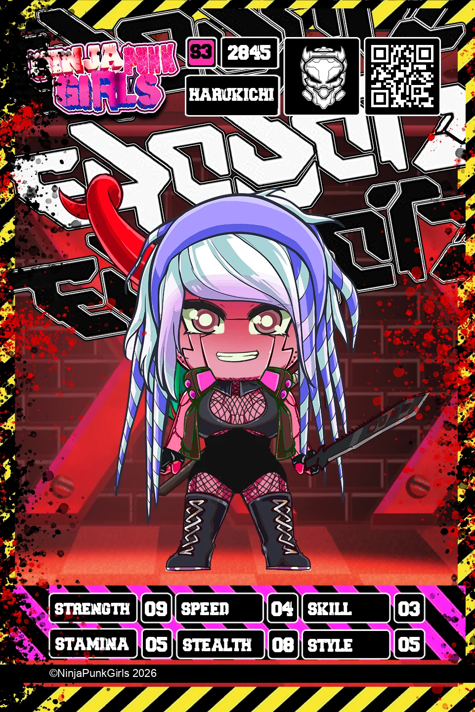 Rebuilt card #2845 Harukichi