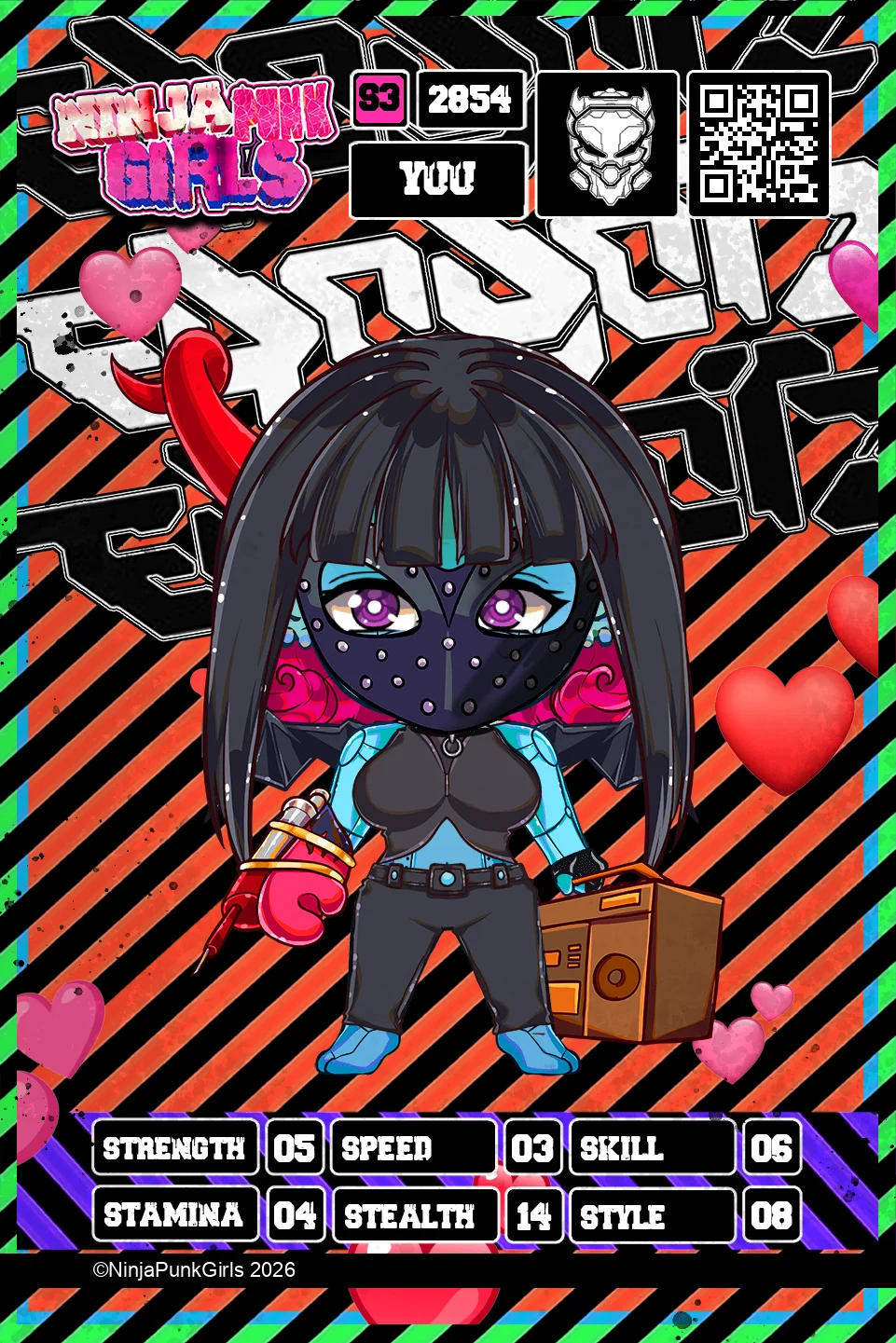 Rebuilt card #2854 Yuu