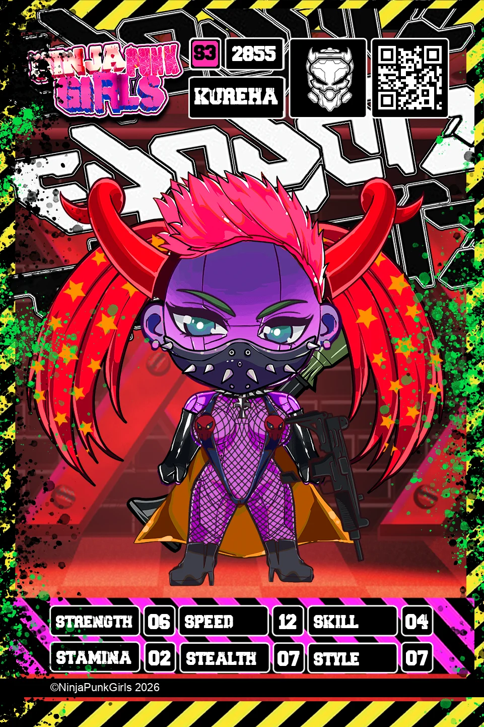 Rebuilt card #2855 Kureha