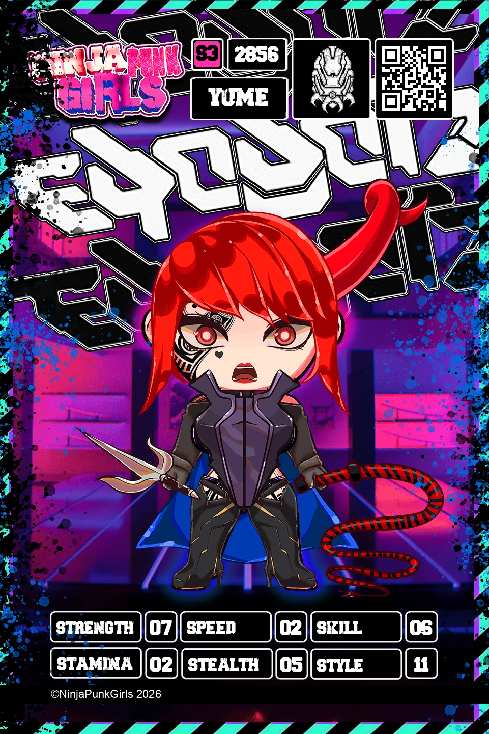 Rebuilt card #2856 Yume