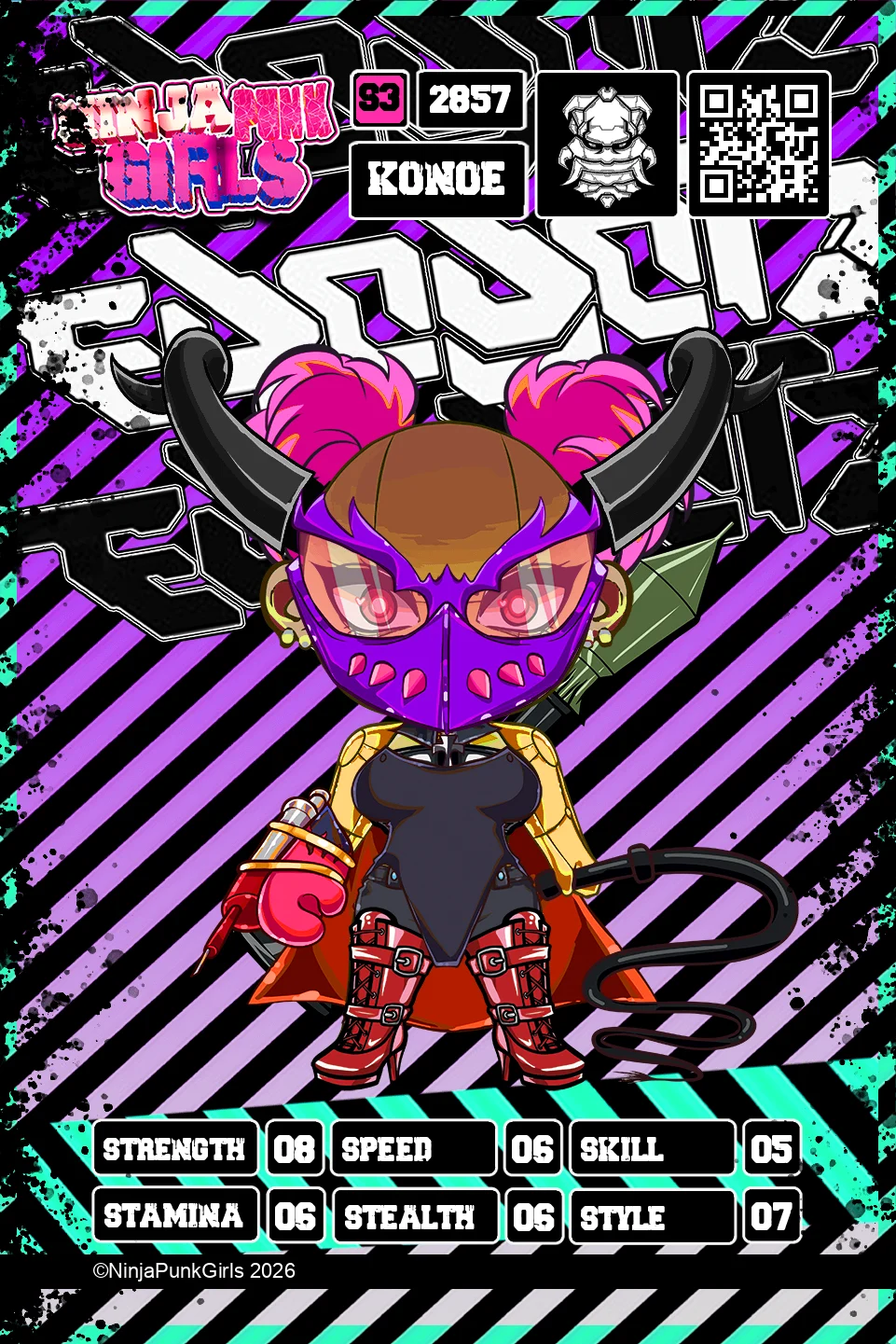 Rebuilt card #2857 Konoe
