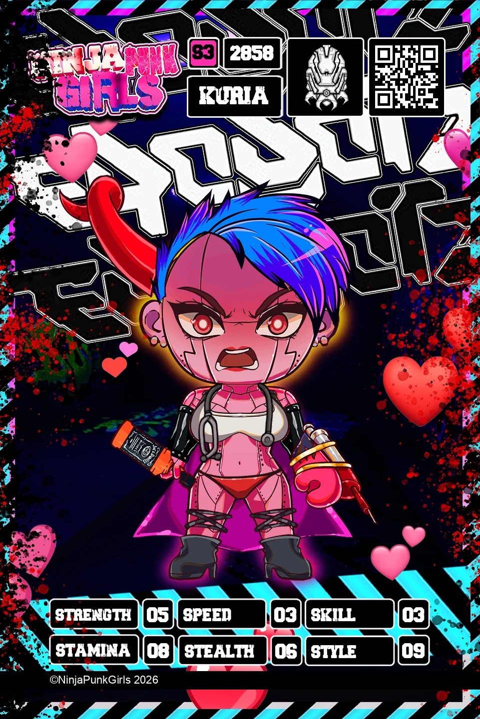 Rebuilt card #2858 Kuria