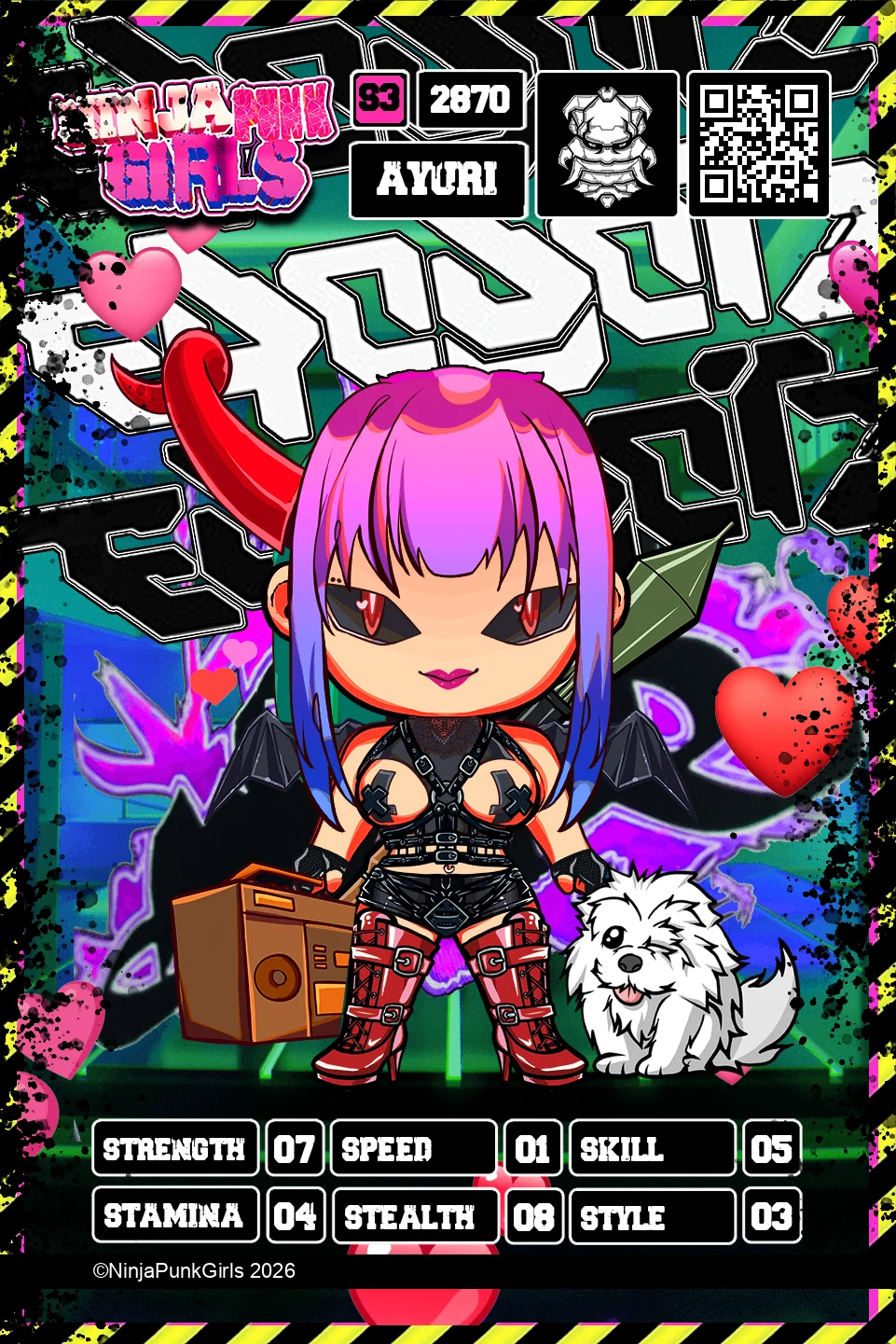 Rebuilt card #2870 Ayuri