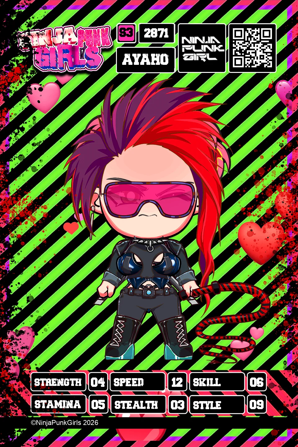 Rebuilt card #2871 Ayaho