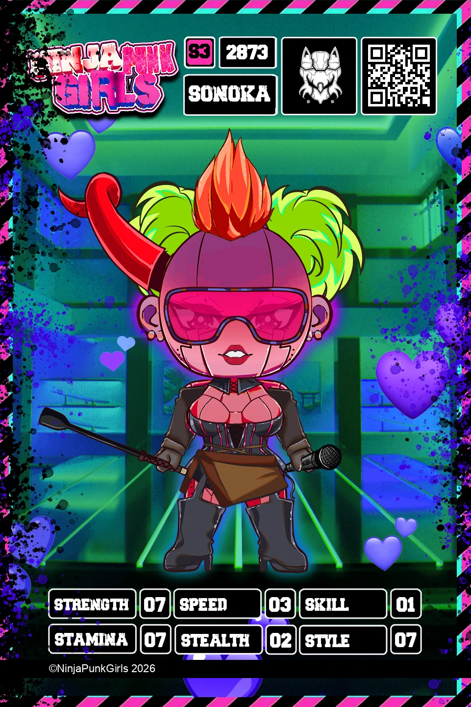 Rebuilt card #2873 Sonoka