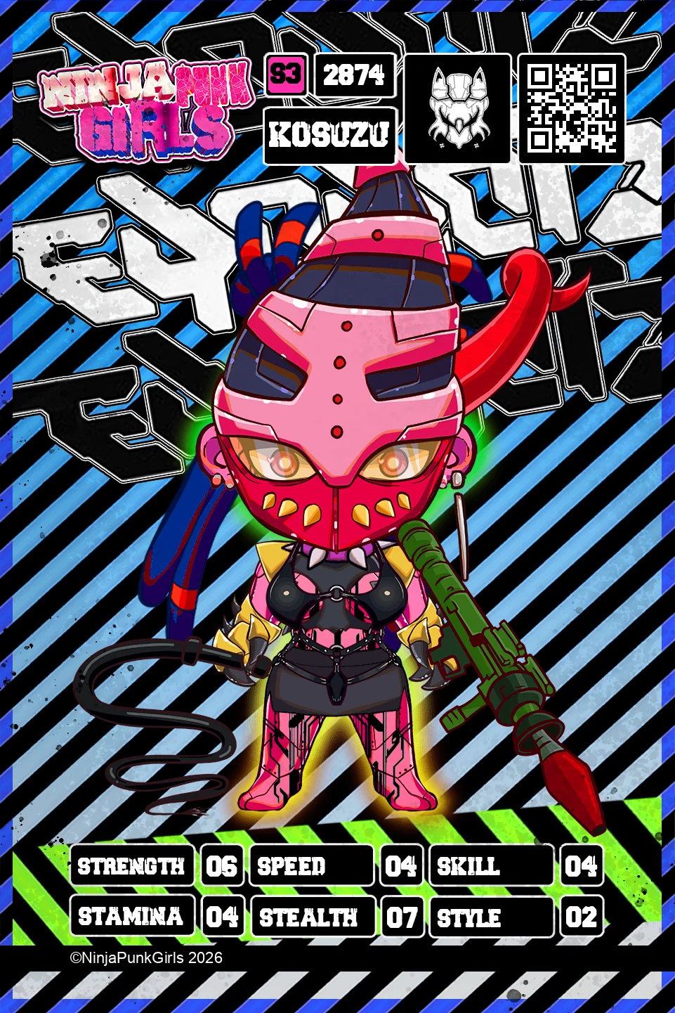 Rebuilt card #2874 Kosuzu