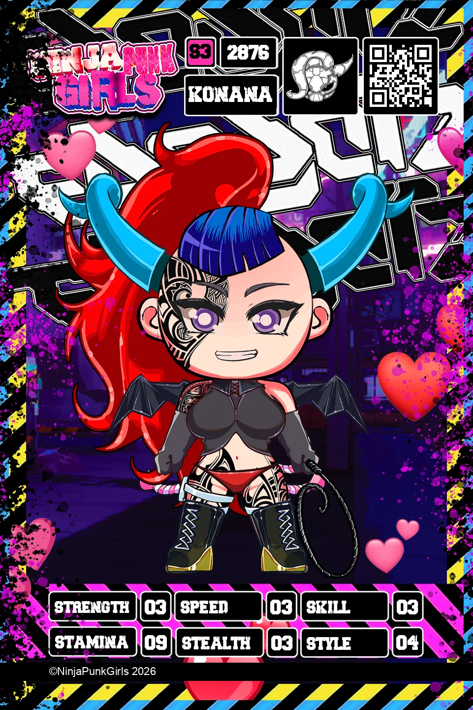Rebuilt card #2876 Konana