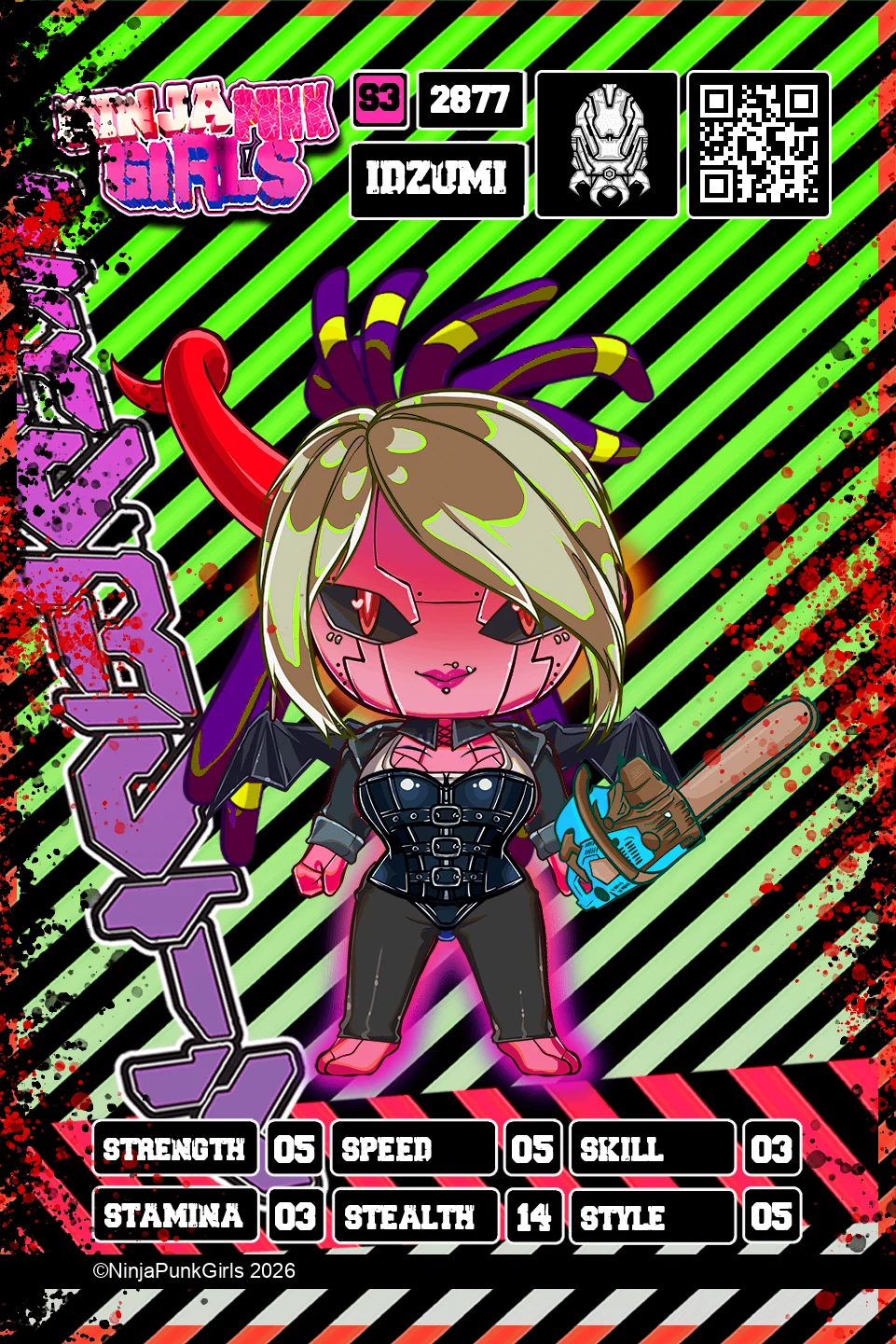 Rebuilt card #2877 Idzumi