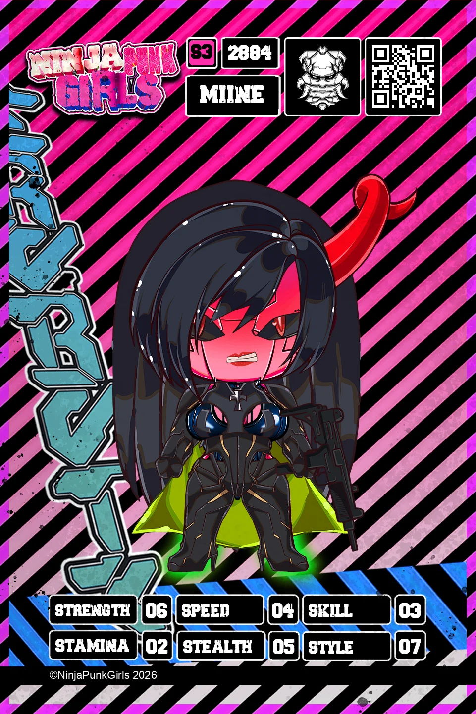 Rebuilt card #2884 Miine