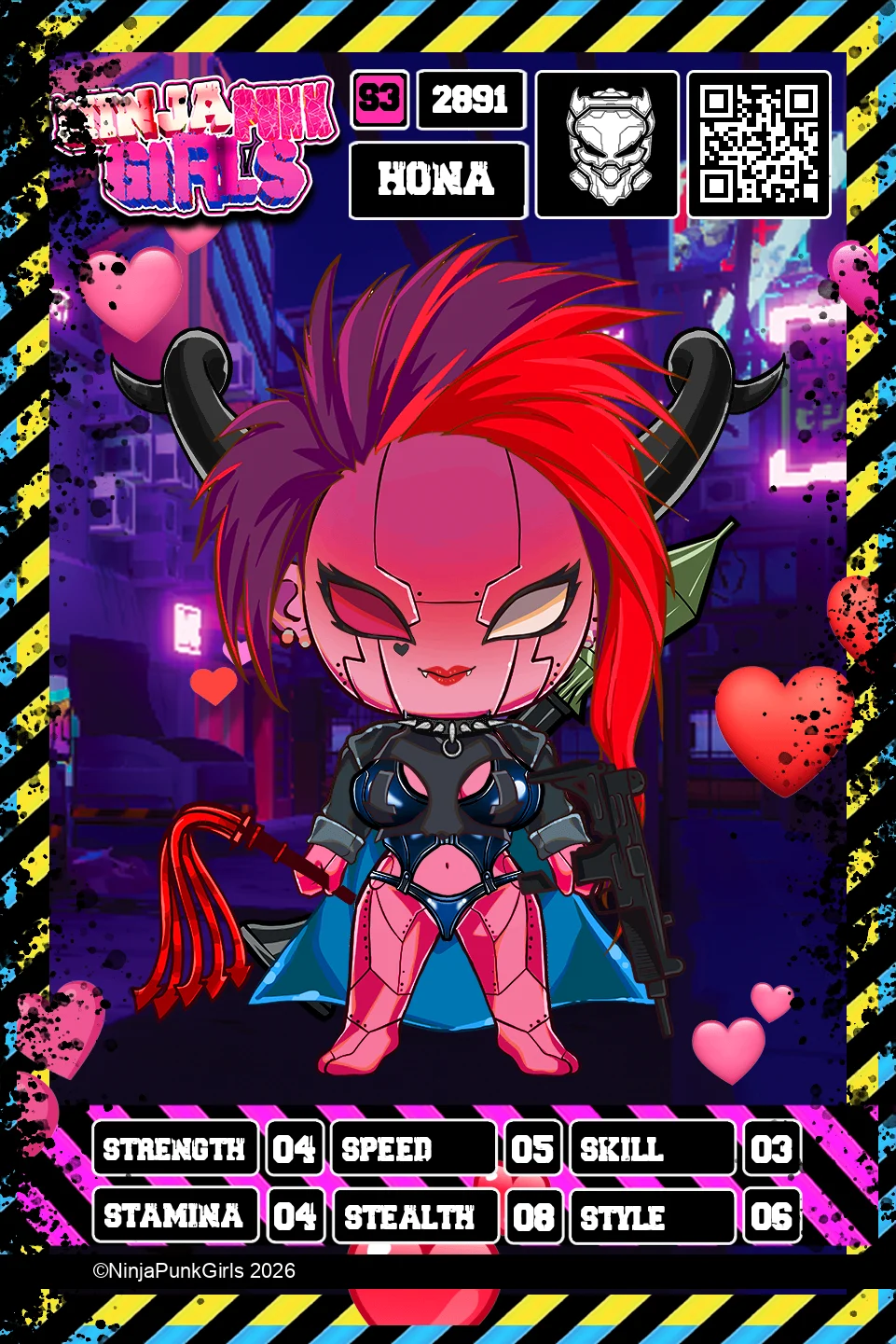 Rebuilt card #2891 Hona