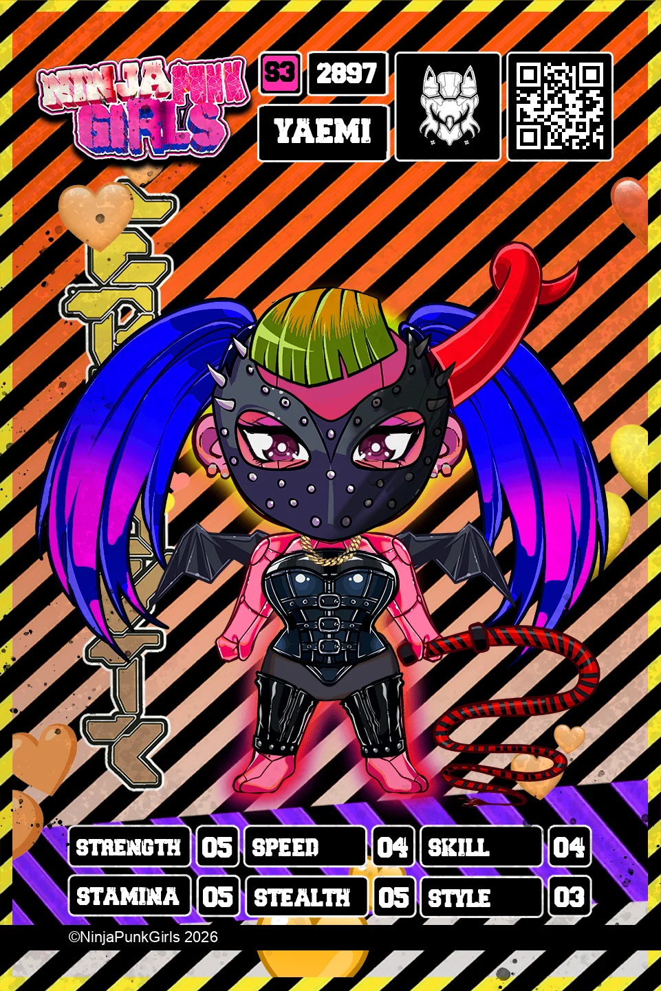 Rebuilt card #2897 Yaemi