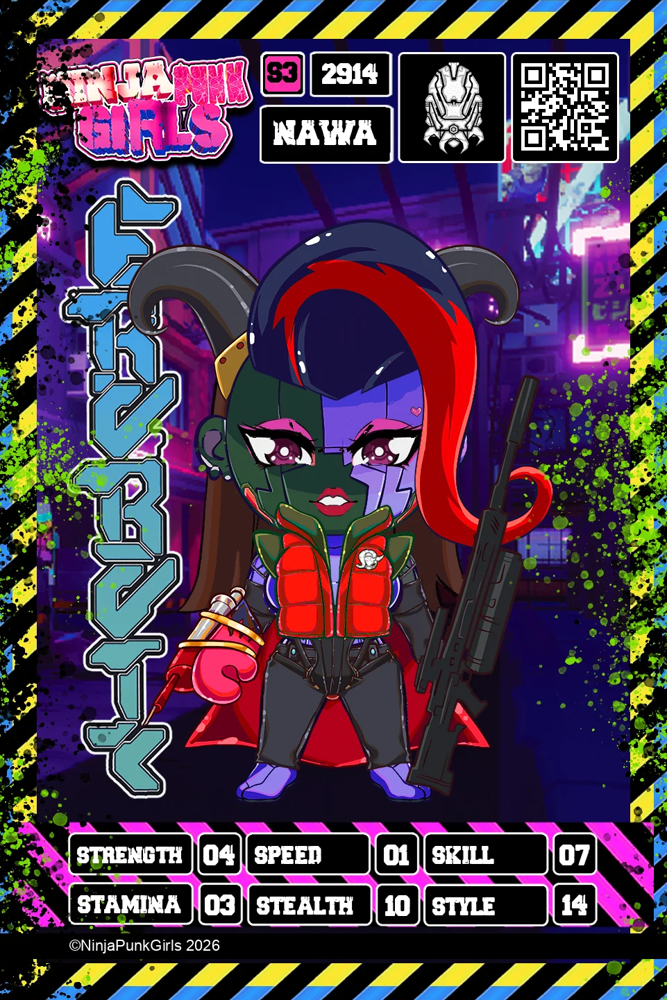 Rebuilt card #2914 Nawa