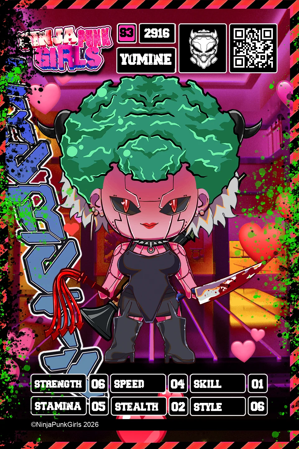 Rebuilt card #2916 Yumine