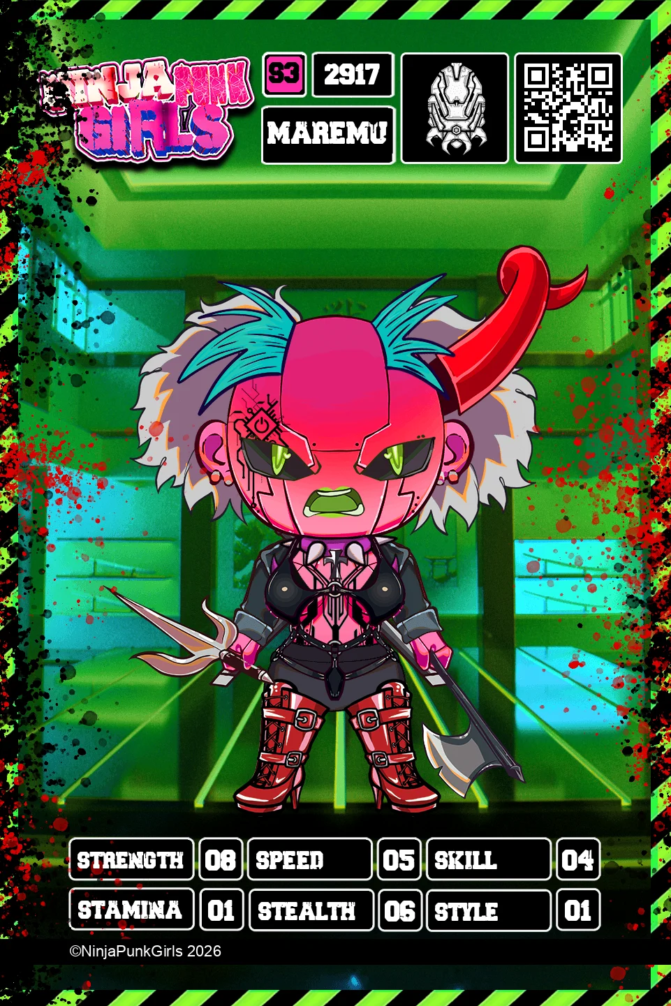 Rebuilt card #2917 Maremu